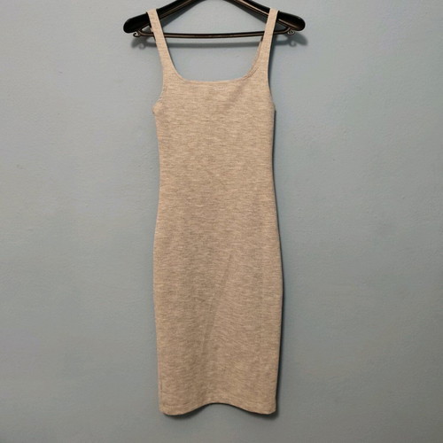 Zara gray sleeveless pencil dress size S like new