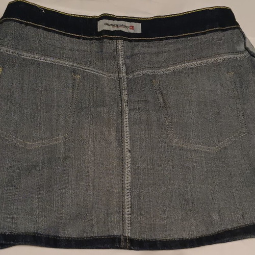 Obiettivo Industry Blue Skirt like new with studs