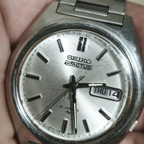 Seiko Actus 21 Jewels Automatic vintage watch