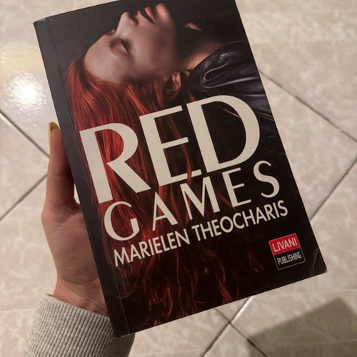 Red Games book like new by Marielen Theocharis