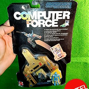 Computer Force Romm 1989 Mattel Action Figure Play set Φιγούρα Υπολογιστής Σκληρός Δίσκος reference