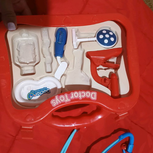 Dr Doctor vintage toy 1988 used with medical accessories