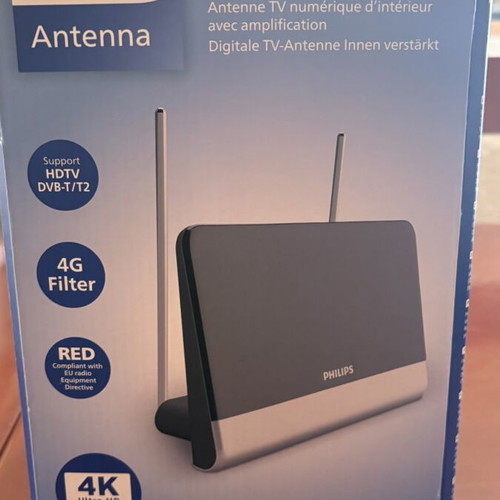 Philips Antenna 4G Filter 4K Ultra HD New in Box