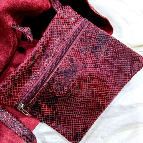 Vintage leather bag new, never worn