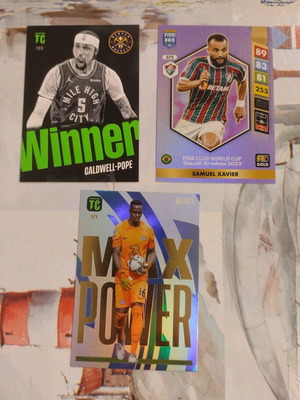 Panini συλλεκτικές κάρτες FIFA 365 και Panini TC μεταχειρισμένες