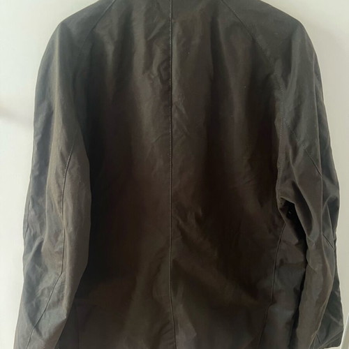Barbour Men's Ashby Wax Jacket Dark Olive Size L like new