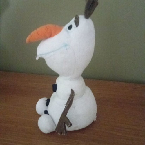 Olaf plush like new, height 18 cm
