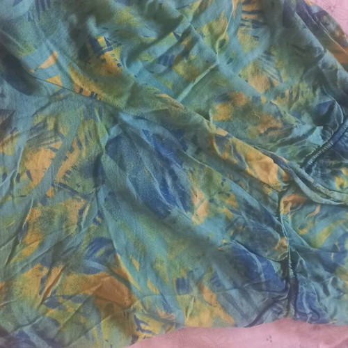Multicolored one-piece jumpsuit like new, size M