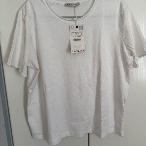 Zara Basic T-Shirt New, Size L
