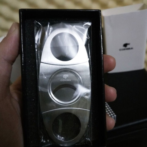 Cohiba cigar cutter new, stainless steel