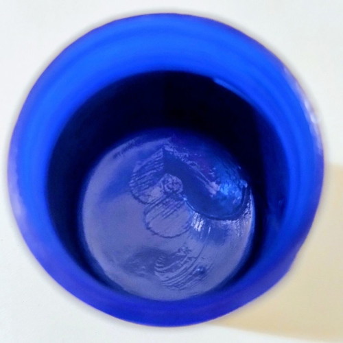 Vicks VapoRub Vintage Plastic Jar used, 1970s collectible