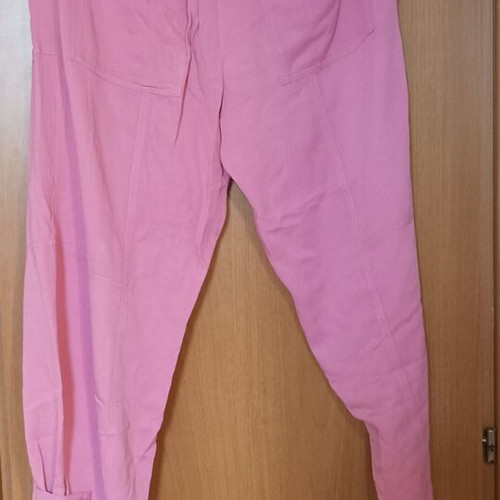 Cargo pants Vassia Kostara pink like new, airy, lightweight