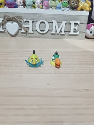 Angry Birds figures set of 2 used