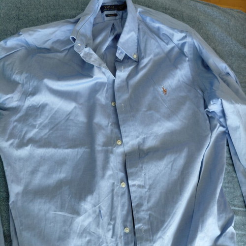 Ralph Lauren shirt like new, blue, size L