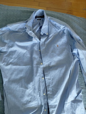 Ralph Lauren shirt like new, blue, size L