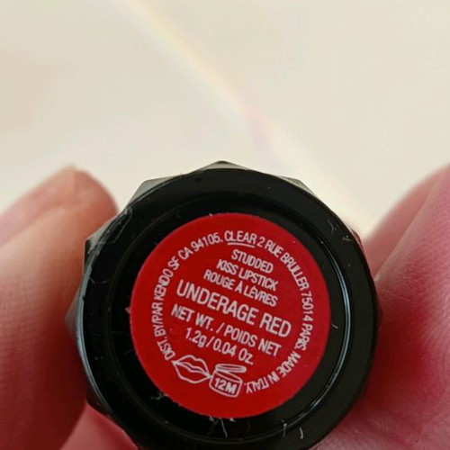 Kat Von D lipstick and primer pack used