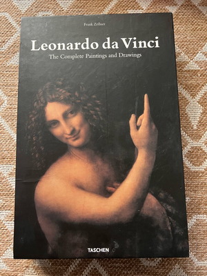 Leonardo da Vinci Hardcover XXL Book like new, English