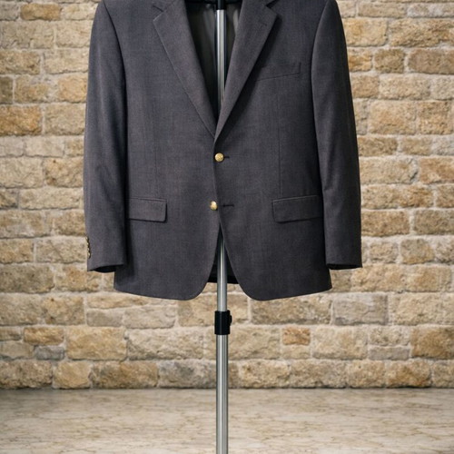 Men's jacket brown linen/cotton blend like new XXL