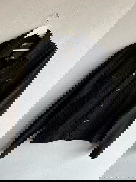 ASOS L мъжко черно дънково яке