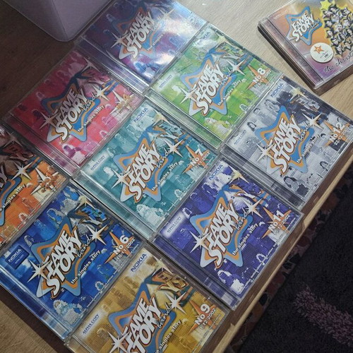 Fame Story Band collection set of 10 CDs like new, with Christmas Album