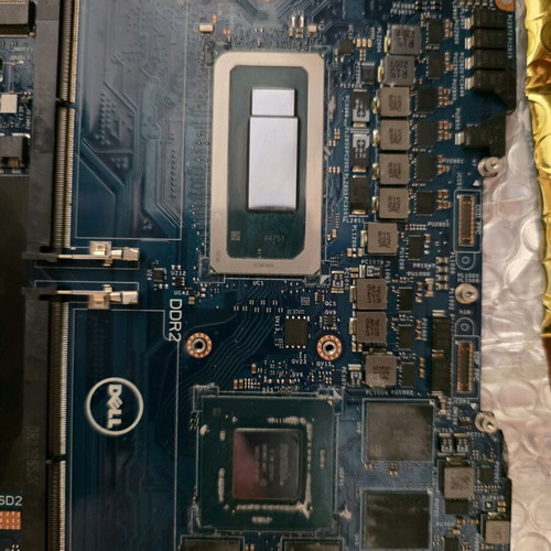 Dell Precision 5570 μητρική πλακέτα μεταχειρισμένη με Intel i7-12800 και RTX A1000