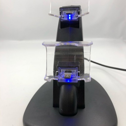 Refurbished Dual Charging Dock for PlayStation 4 Controllers with USB Cable