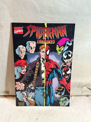 Spider-Man: Unmasked μεταχειρισμένο graphic novel Marvel Comics