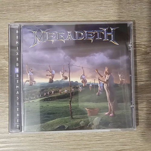 Megadeth Youthanasia CD like new, metal