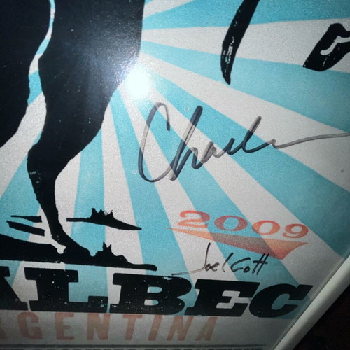 Collectible Charles Smith wine posters limited edition 11/15 and signed