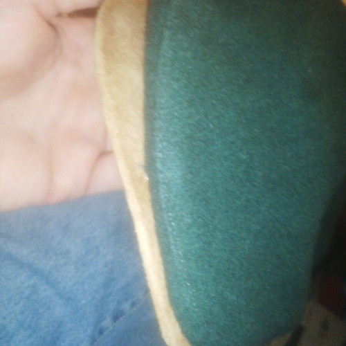 Sterling Edition Tragiaska hat large, beige and green, made in USA