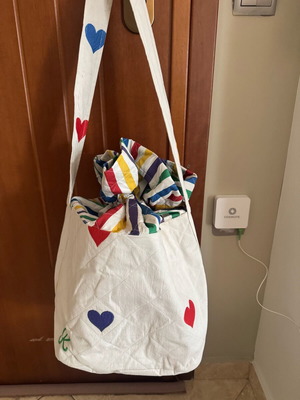 Karavan shoulder bag like new, multicolored