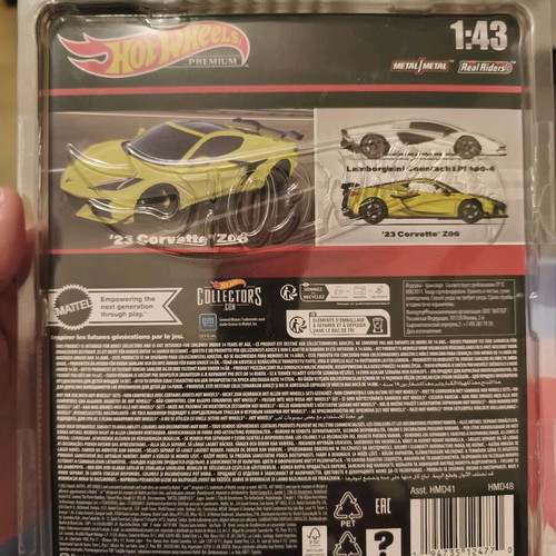 Hot Wheels Premium Corvette Z06 '23 new sealed in packaging