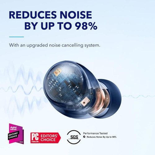 Soundcore Anker Space A40 In-ear Bluetooth Handsfree Earbuds new, with charging case
