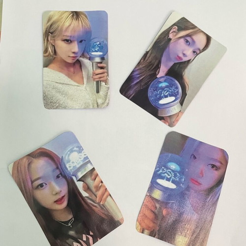Aespa handmade photocard set like new