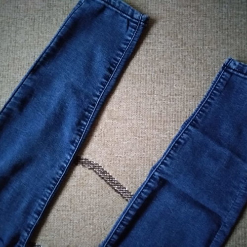 Women's jean pants blue used, size S/36