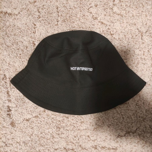 Bucket Hat new, black, one size