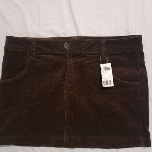 Benetton skirt brown new, size XXXL