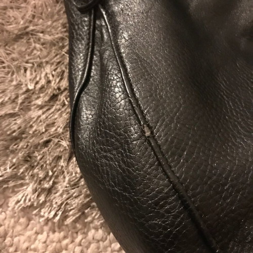 Mulberry shoulder bag used, black, vegan leather