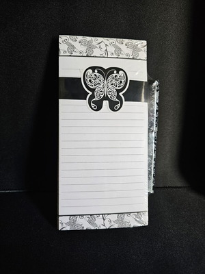 United Office notepad 70 sheets with pen and magnet