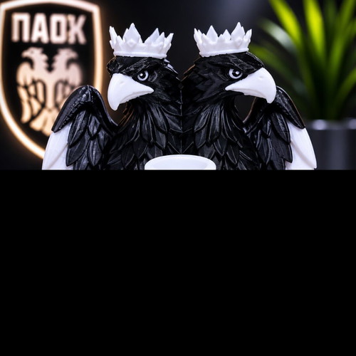 Εμβλημα συλλεκτικό 3D εκτυπωμένο ΠΑΟΚ καινούργιο