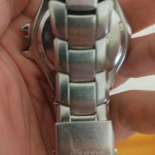 Adidas watch used, men's, red