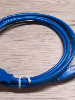 Καλώδιο USB-A male σε USB-B male Μπλε 2m