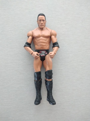 The Rock WWE Pro-Wrestling φιγούρα παιχνιδιού σαν καινούργιο