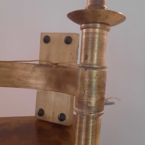 Bronze wall light like new, height 38cm