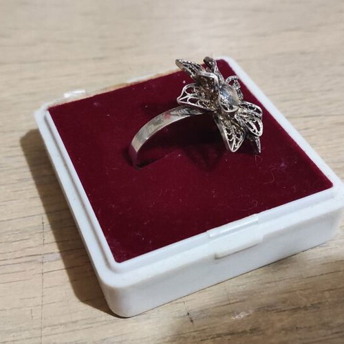 Silver 925 ring handmade, size 65, new