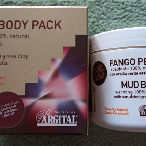 Argital Mud Body Pack body mud 500 ml new