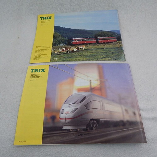 Trix catalogs used, pack of 2, 2006 models