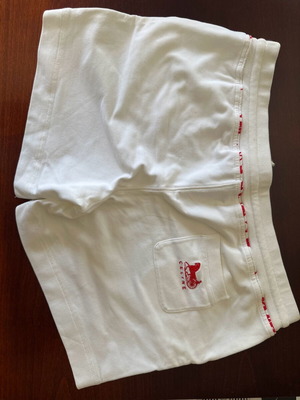 Celine white shorts with authentic logo like new, size L