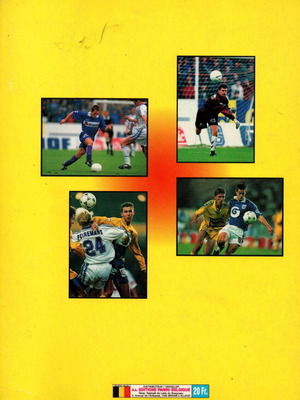 Panini Belgium Football 1997 collectible album new