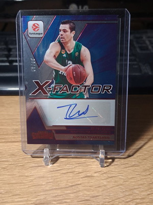 Euroleague Contenders X-Factor αυτόγραφο Κώστας Τσαρτσαρής αριθμημένο 49